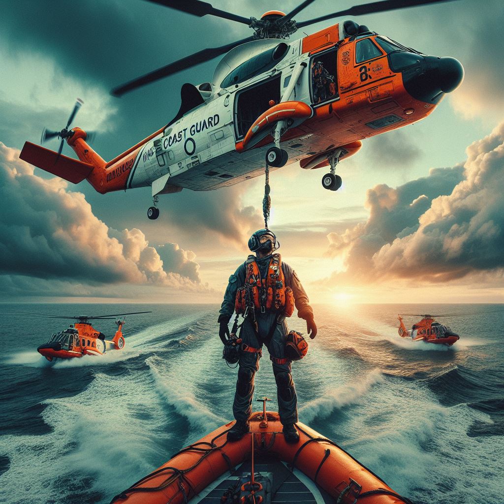 The Role of Coastguard Helicopters in Maritime Rescues